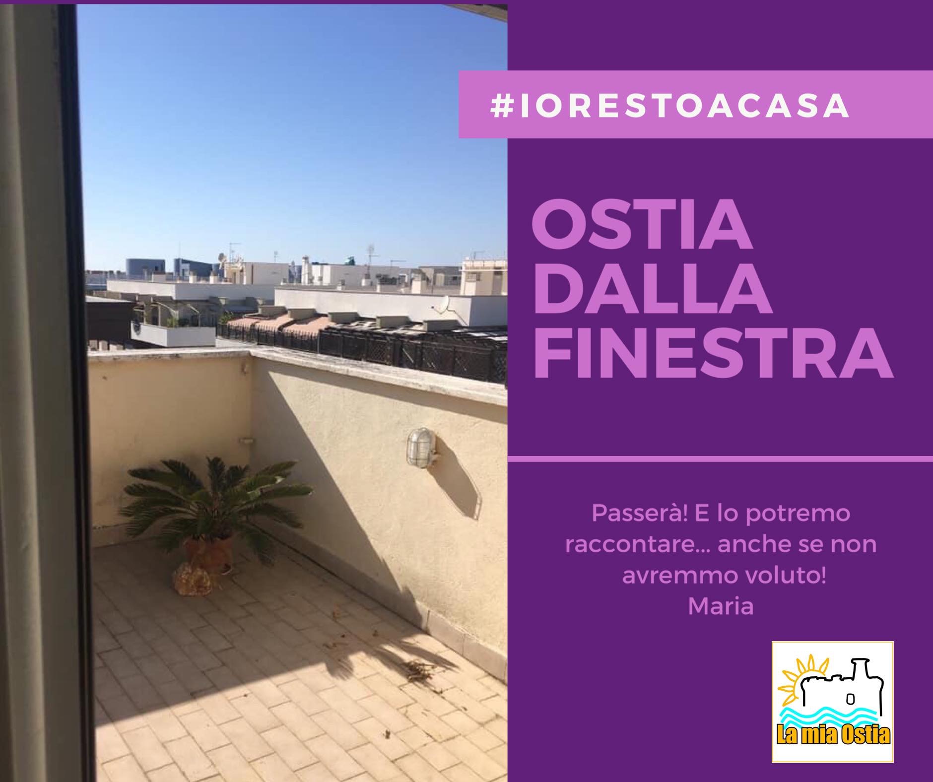 Ostia dalla finestra: mese di marzo